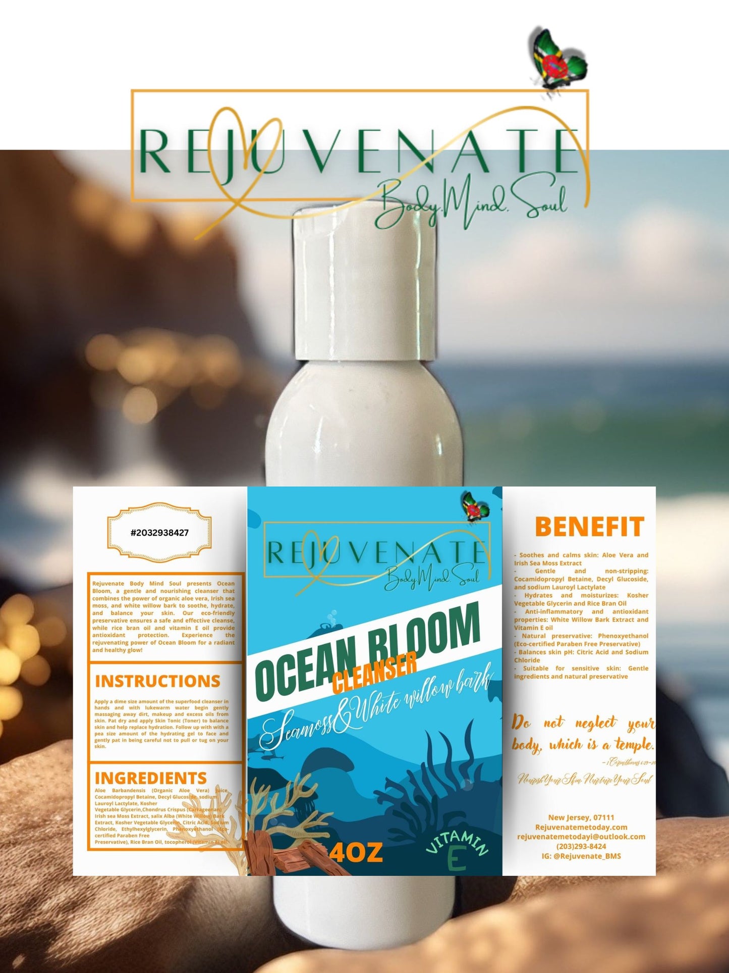 Ocean bloom-cleanser